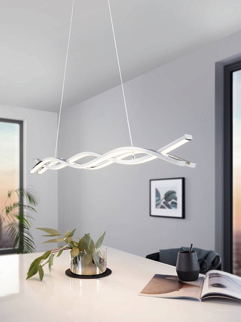 96102 Подвесной потолочный светильник (люстра) LASANA 2 светодиодный в Москве 96102 Подвесной потолочный светильник (люстра) LASANA 2 светодиодный