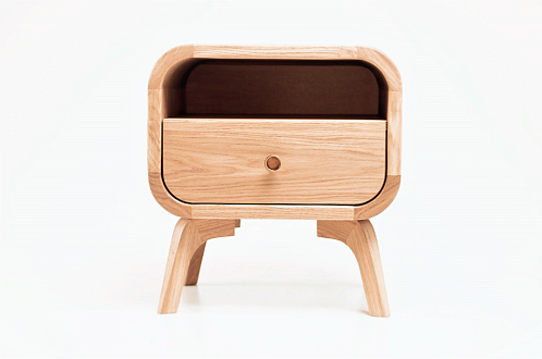 Тумба в Скандинавском стиле "Эллипс (Ellipse)" арт EL19/1 Коричневый