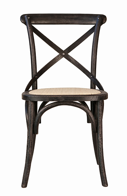 Стул Cross Back Black Brush