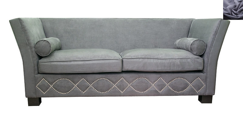 Диван арт-деко Volte темно-серый в Москве Диван арт-деко Volte темно-серый