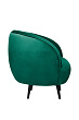 Мягкое кресло Small Benee Green V2 на черных ножках №2