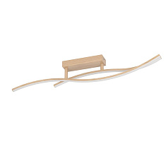 901211 Cветодиодный потолочный светильник GRISOLIA 12W(LED), сталь, пластик, коричн/пластик, белый, 4000K, 1500lm