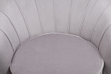 Низкое кресло ракушка Pearl Grey №5
