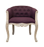 Низкое кресло ретро Kandy Violet