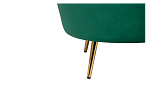 Кресло с пуфом ракушка Pearl Green V2 №5