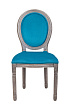 Стул Volker Blue Velvet №0