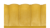 Комплект кресел и дивана ракушка Pearl Double Yellow №4