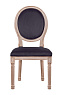 Стул с круглой спинкой Volker Oak Black