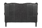 Кожаный дизайнерский диван Royal Sofa Black №3