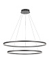 Люстра Orblaze 2 rings 1000 black