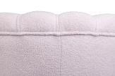 Низкое кресло ракушка Pearl Pink Boucle №4