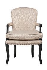 Мягкое полукресло с подлокотниками Anver Beige and Black