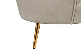 Диван ракушка для гостиниц Pearl Triple Taupe №6