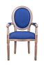 Мягкий стул с подлокотниками Volker Arm Original Blue