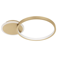 900423 Потолочный светильник GAFARES, LED 15W, 2100lm, L405, B290, H55, алюминий, сталь, золотой, белый/пластик, белый