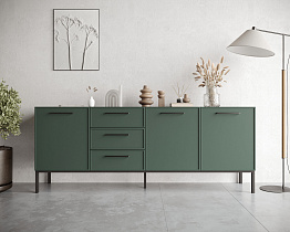 Комод с тремя дверками и тремя ящиками "Nicole" арт NEM07G