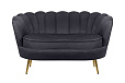 Дизайнерский двухместный диван Pearl Double Black