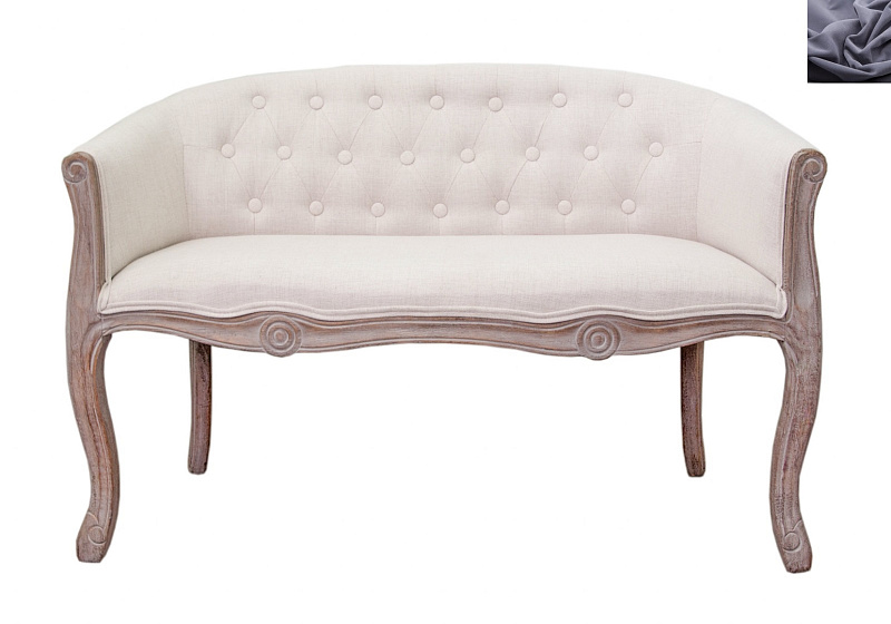 Двухместный диван Kandy Double Beige цвет темно серый в Москве Двухместный диван Kandy Double Beige цвет темно серый