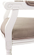 Мягкий стул с подлокотниками Volker Arm Taupe №4