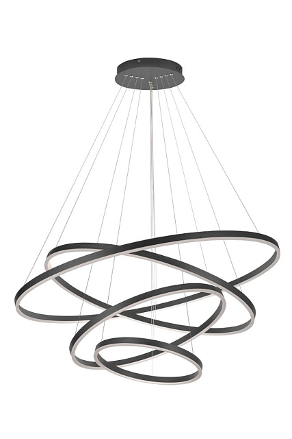 Люстра Orblaze 4 rings 1000 black в Москве Люстра Orblaze 4 rings 1000 black