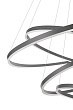 Люстра Orblaze 4 rings 1000 black №1