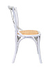 Стул ретро Cross Back White №1
