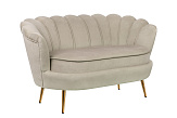 Дизайнерский двухместный диван Pearl Double Taupe №1