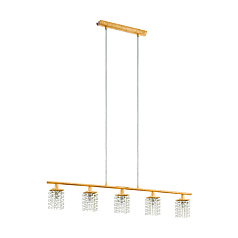 Подвесной потолочный светильник (люстра) PYTON GOLD светодиодный