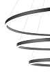 Люстра Orblaze 3 rings 600 black №9