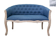 Диван французский стиль Kandy Double Blue светло серый