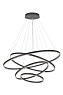 Люстра Orblaze 4 rings 1000 black