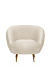 Мягкое кресло для гостиниц Small Benee Beige №1