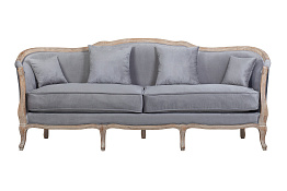 Прямой диван Darcy 3 серый