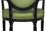 Мягкий стул с подлокотниками Delo Kora Arm Green №6