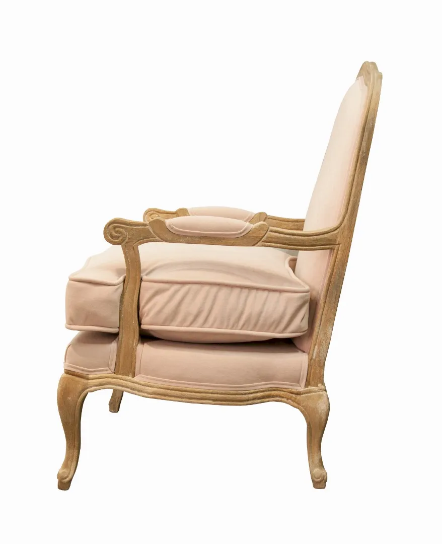 заказать Мягкое полукресло с подлокотниками Nitro Beige Velvet