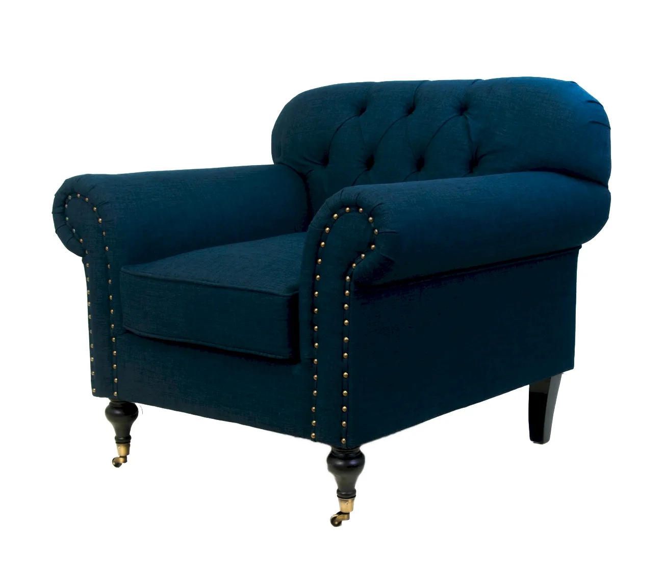 купить Классическое кресло Kavita Dark Blue в Москве купить Классическое кресло Kavita Dark Blue