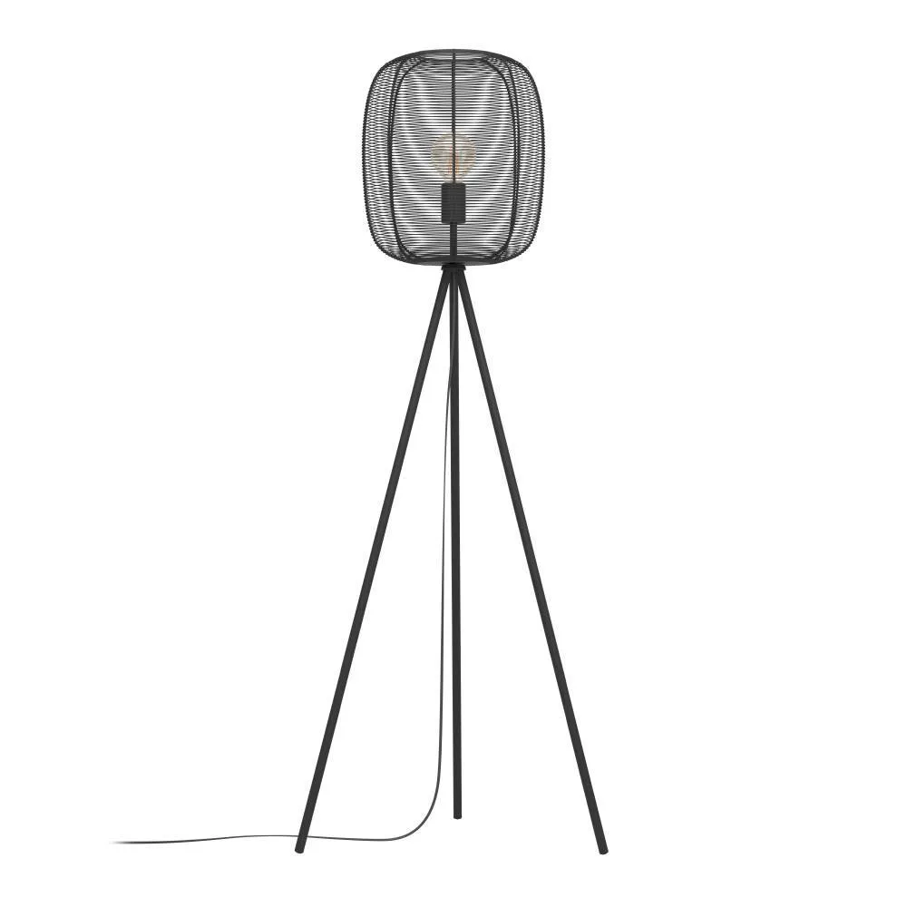 заказать 43968 Торшер RINROE, 1X40W (E27), H1405, сталь, черный в Москве заказать 43968 Торшер RINROE, 1X40W (E27), H1405, сталь, черный
