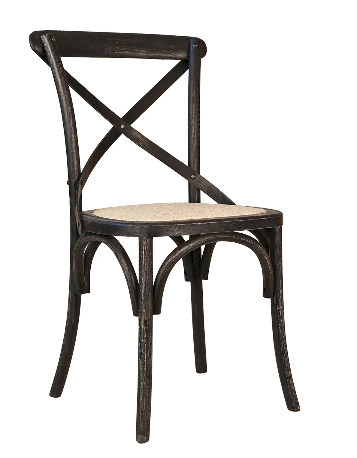 купить Стул Cross Back Black Brush