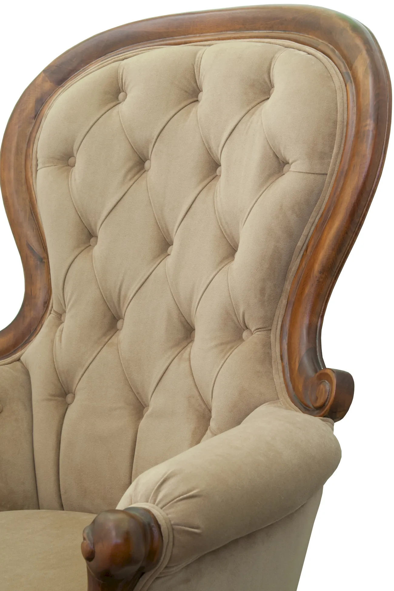 Классическое кресло Madre Light Brown в интерьере в Москве Классическое кресло Madre Light Brown в интерьере