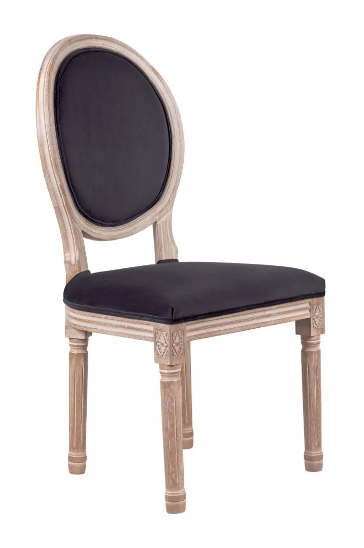купить Стул с круглой спинкой Volker Oak Black в Москве купить Стул с круглой спинкой Volker Oak Black