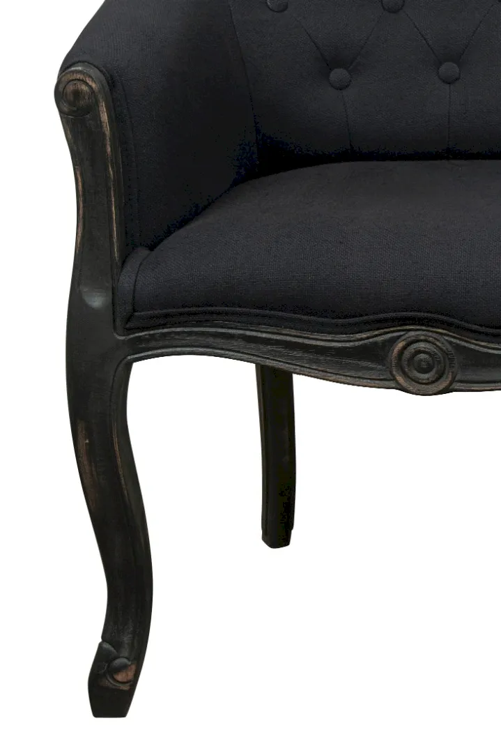 фото Двухместный дизайнерский диван Kandy Double Black Old