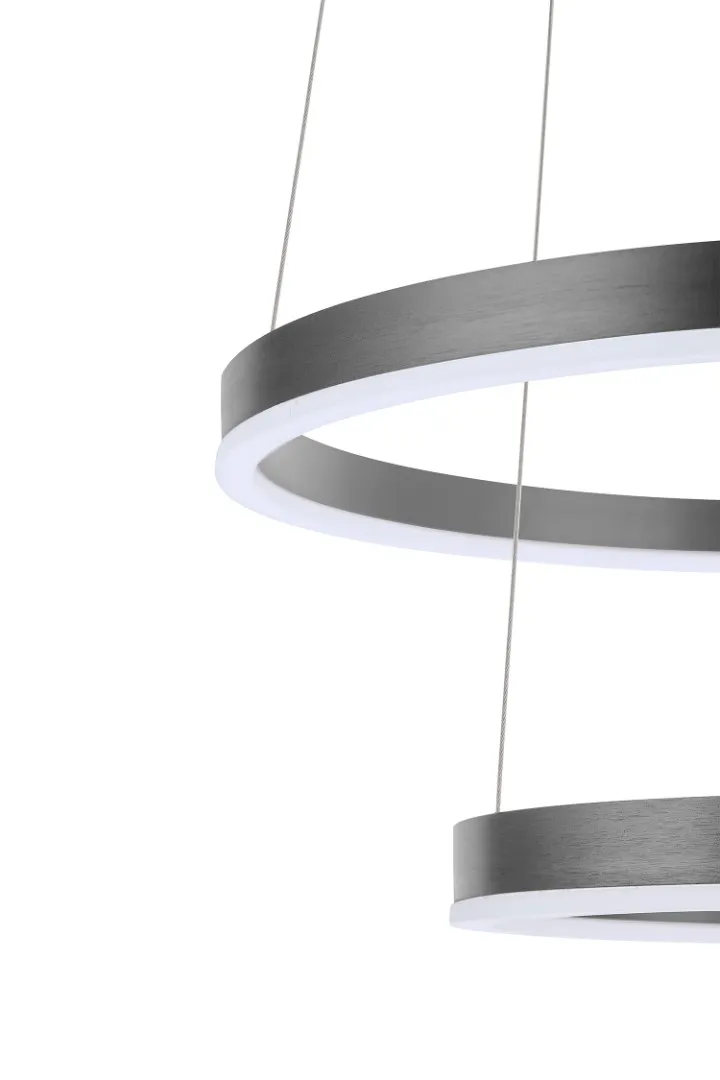 Люстра Orblaze 2 rings 800 black в интернет-магазине