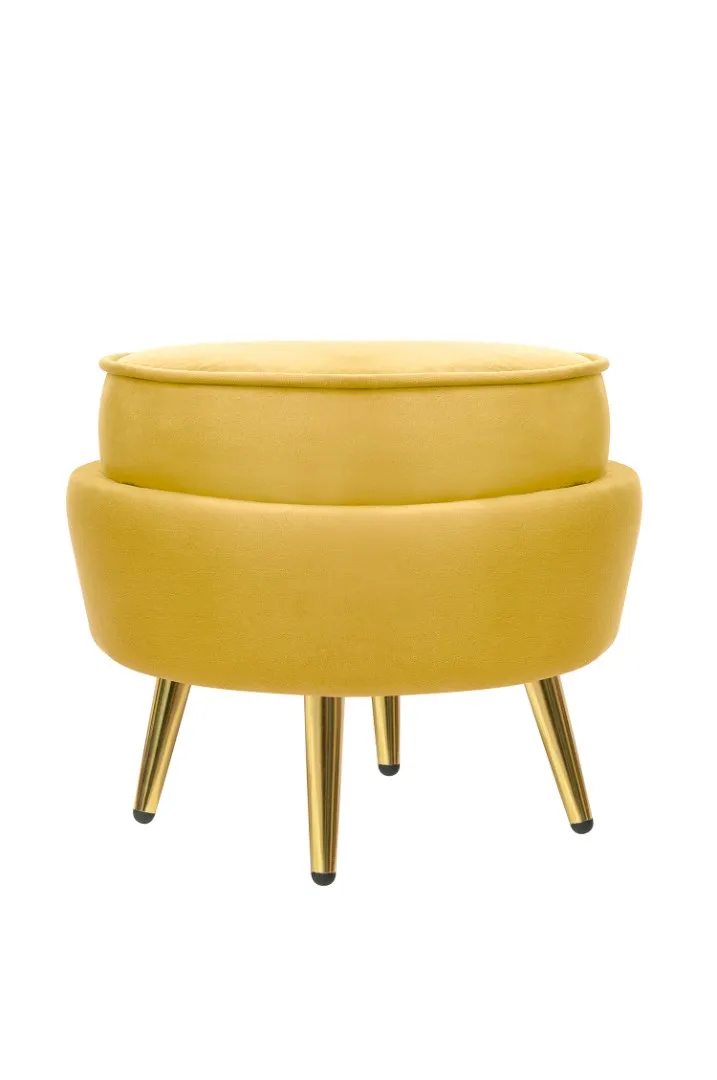 купить Пуф Pearl Adorn Yellow в Москве купить Пуф Pearl Adorn Yellow