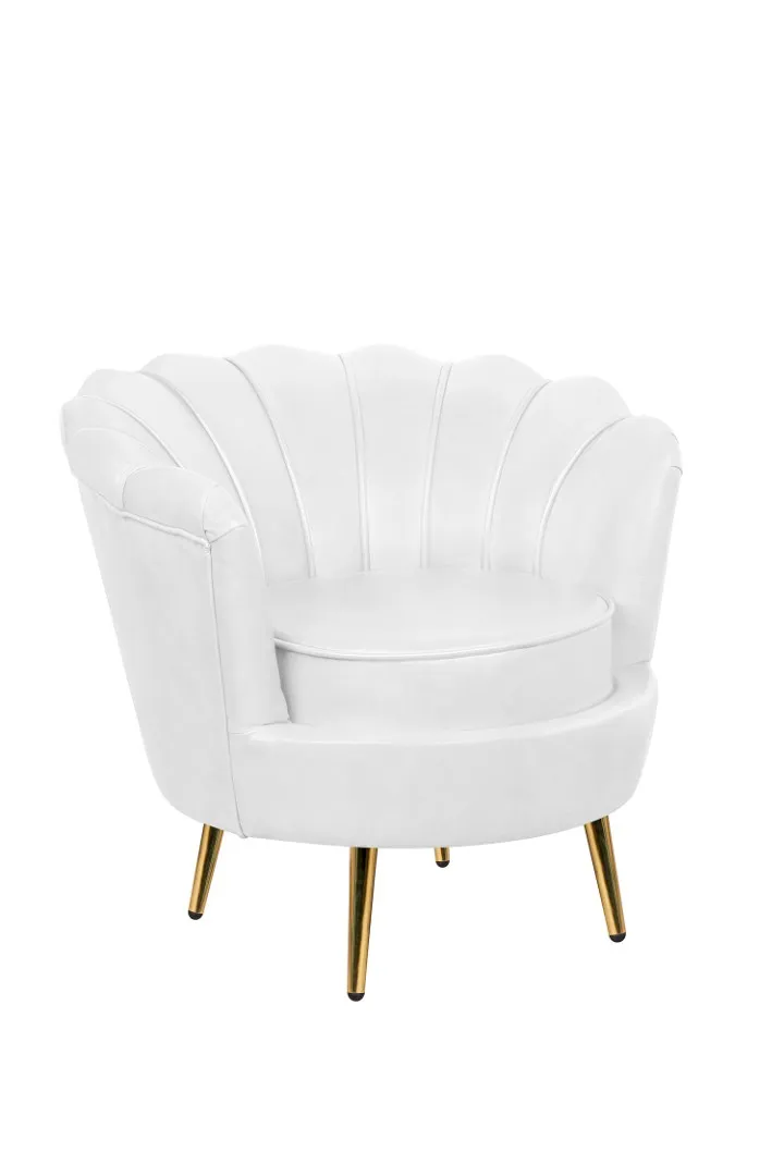 купить Низкое кресло ракушка Pearl White в Москве купить Низкое кресло ракушка Pearl White