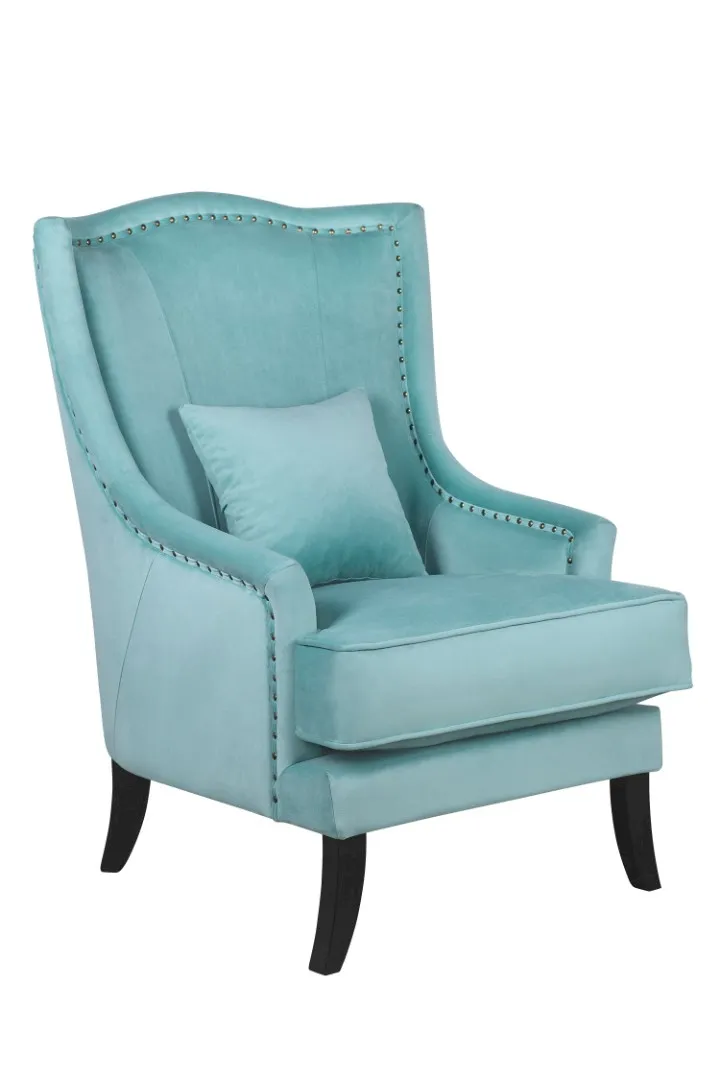 купить Кресло каминное Chester Turquoise в Москве купить Кресло каминное Chester Turquoise