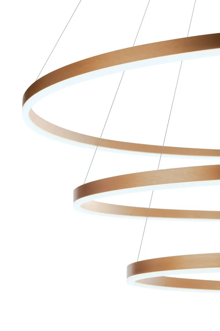 стильные Люстра Orblaze 3 rings 600 gold