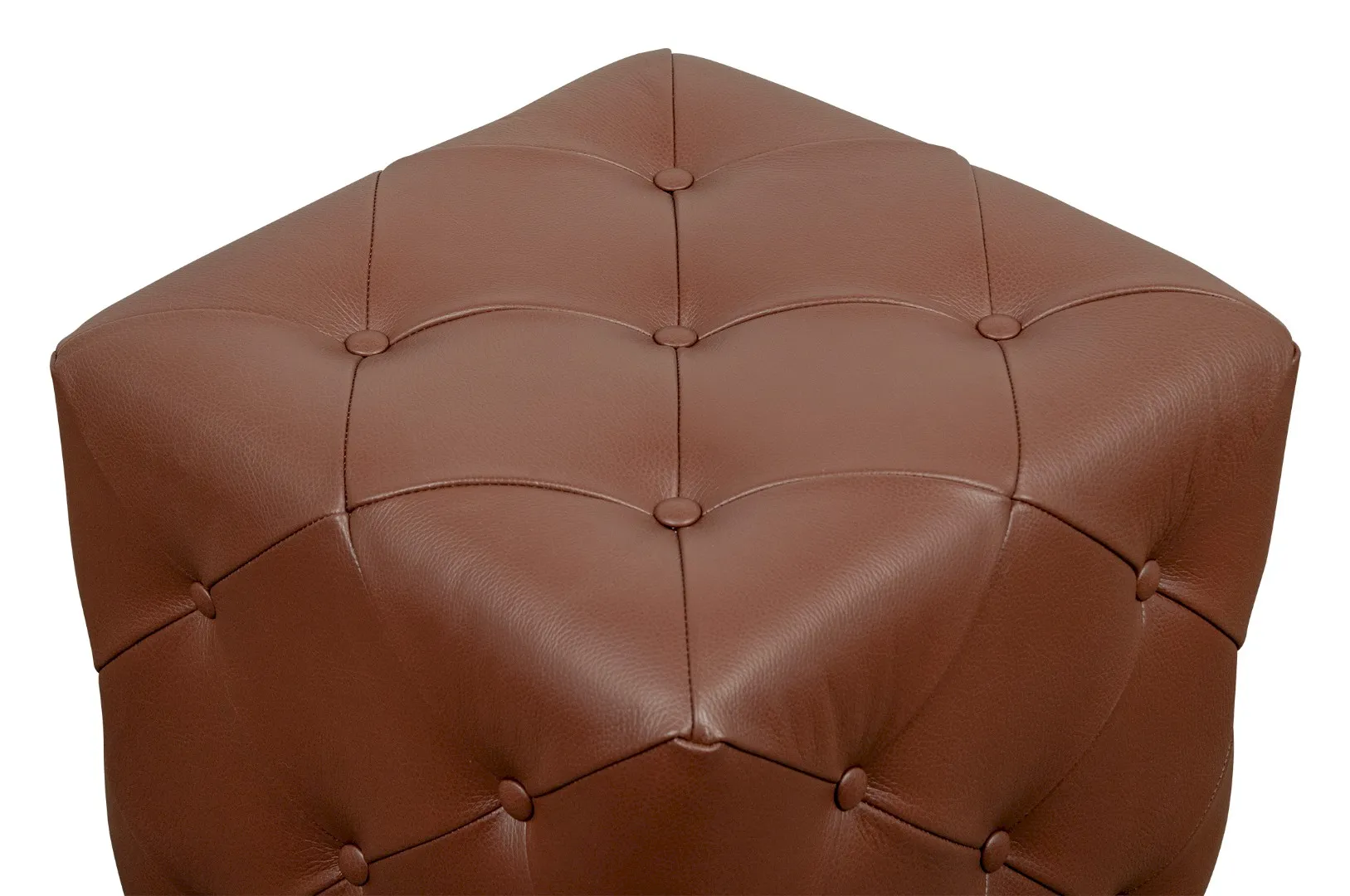 заказать Дизайнерский пуф Amrit Light Brown Leather в Москве заказать Дизайнерский пуф Amrit Light Brown Leather