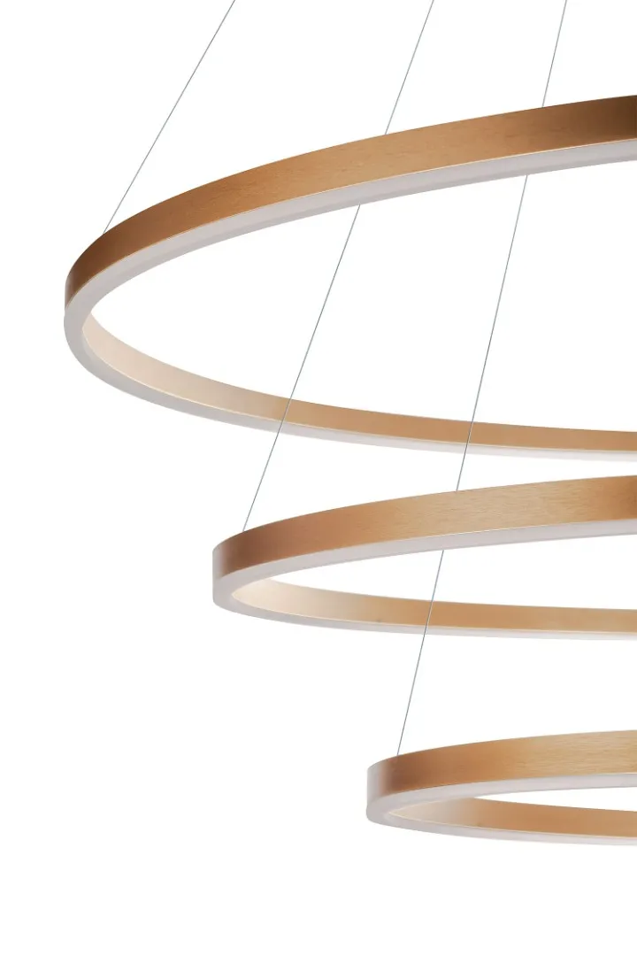 фото Люстра Orblaze 3 rings 600 gold в интерьере