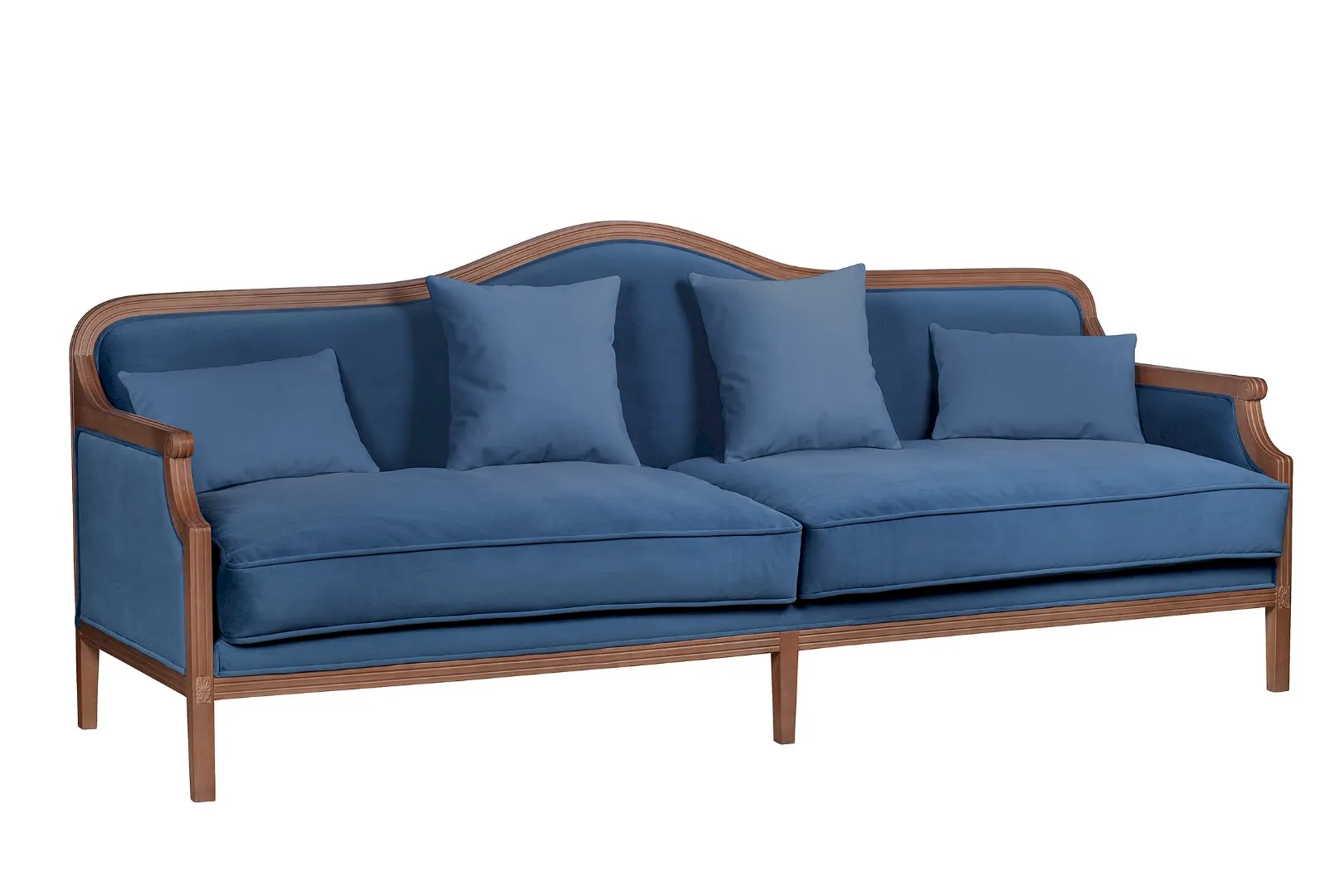купить Диван с высокой спинкой Madesta Blue