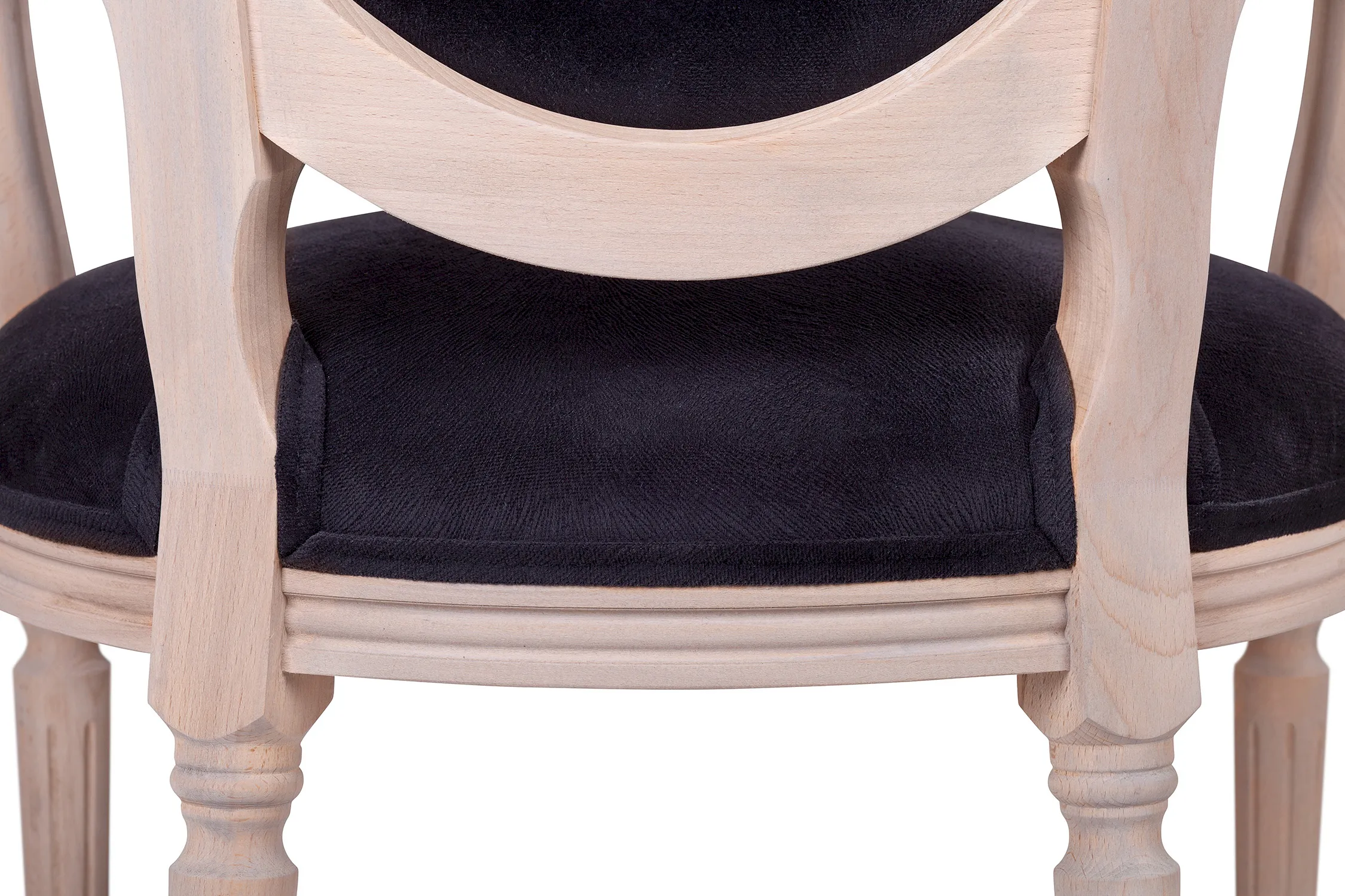 фото Мягкий стул с подлокотниками Delo Arm Black Velvet в Москве фото Мягкий стул с подлокотниками Delo Arm Black Velvet